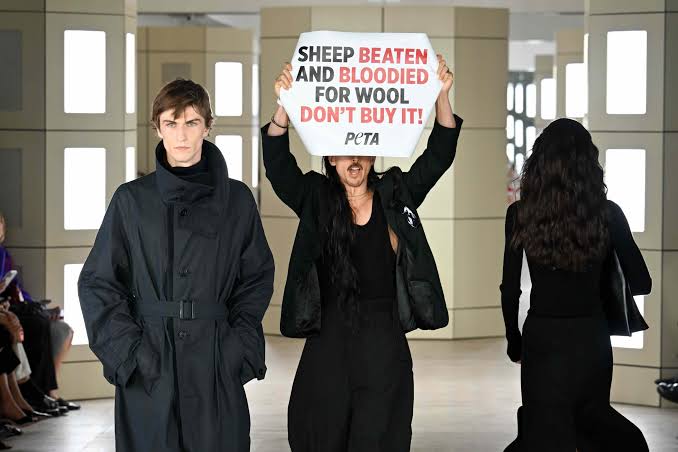 PETA Protest Disrupts Cos Show Despite NYFW’s Fur Ban